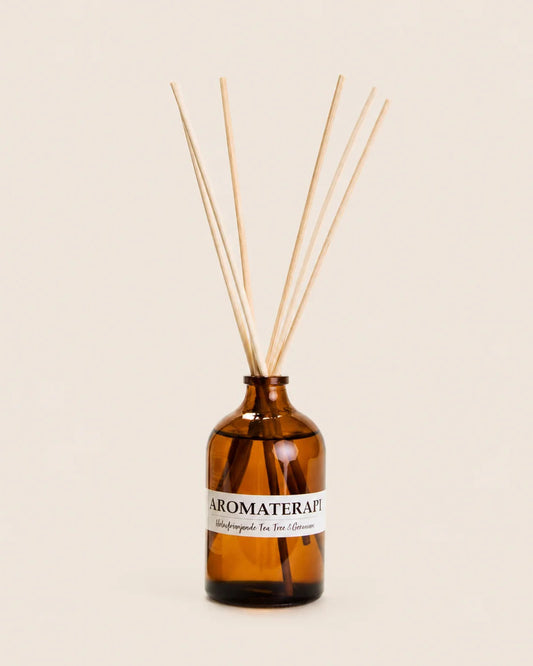 Duftpinde med tea tree og geranium - Aromaterapi
