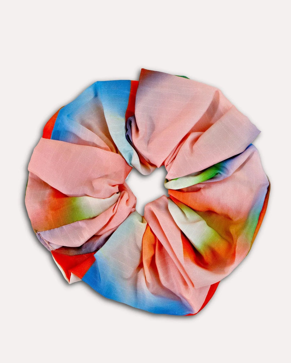 Flerfarvet scrunchie