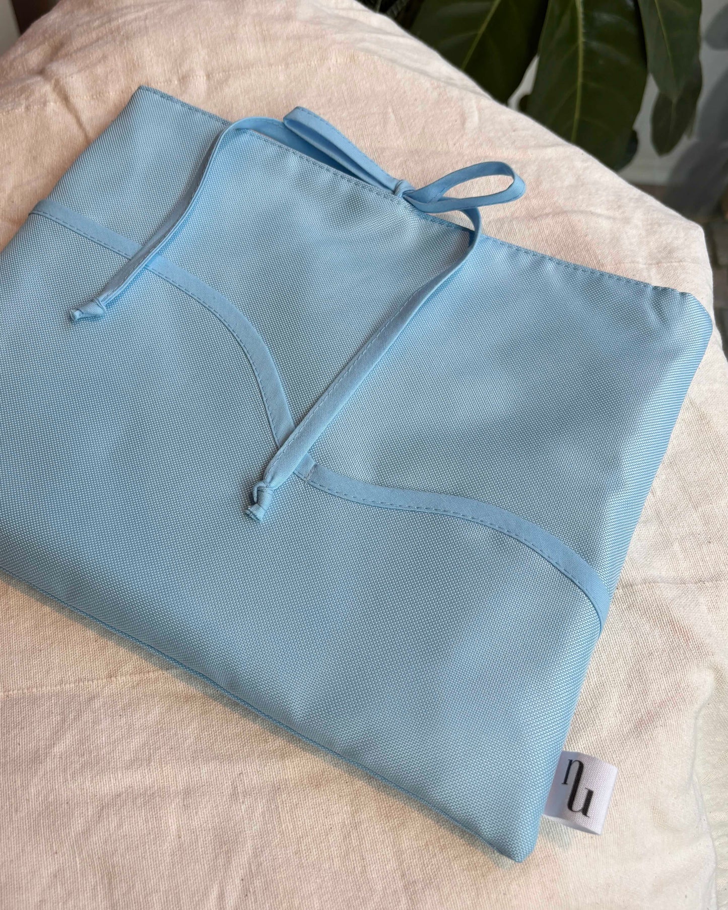 Blå journal sleeve