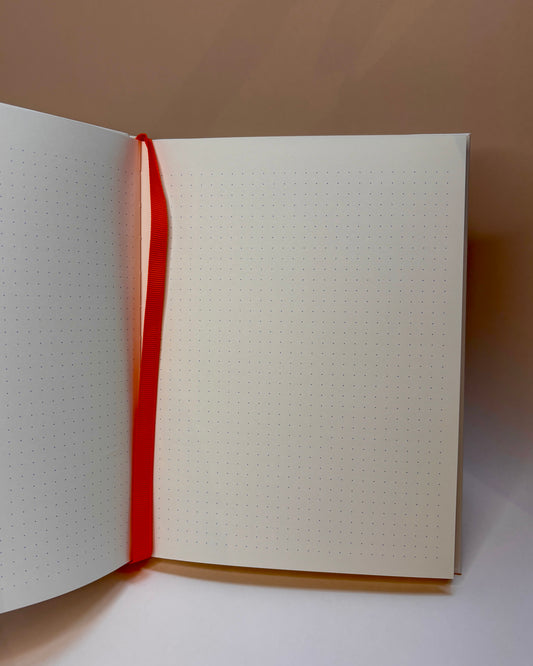 Bullet journal i blå