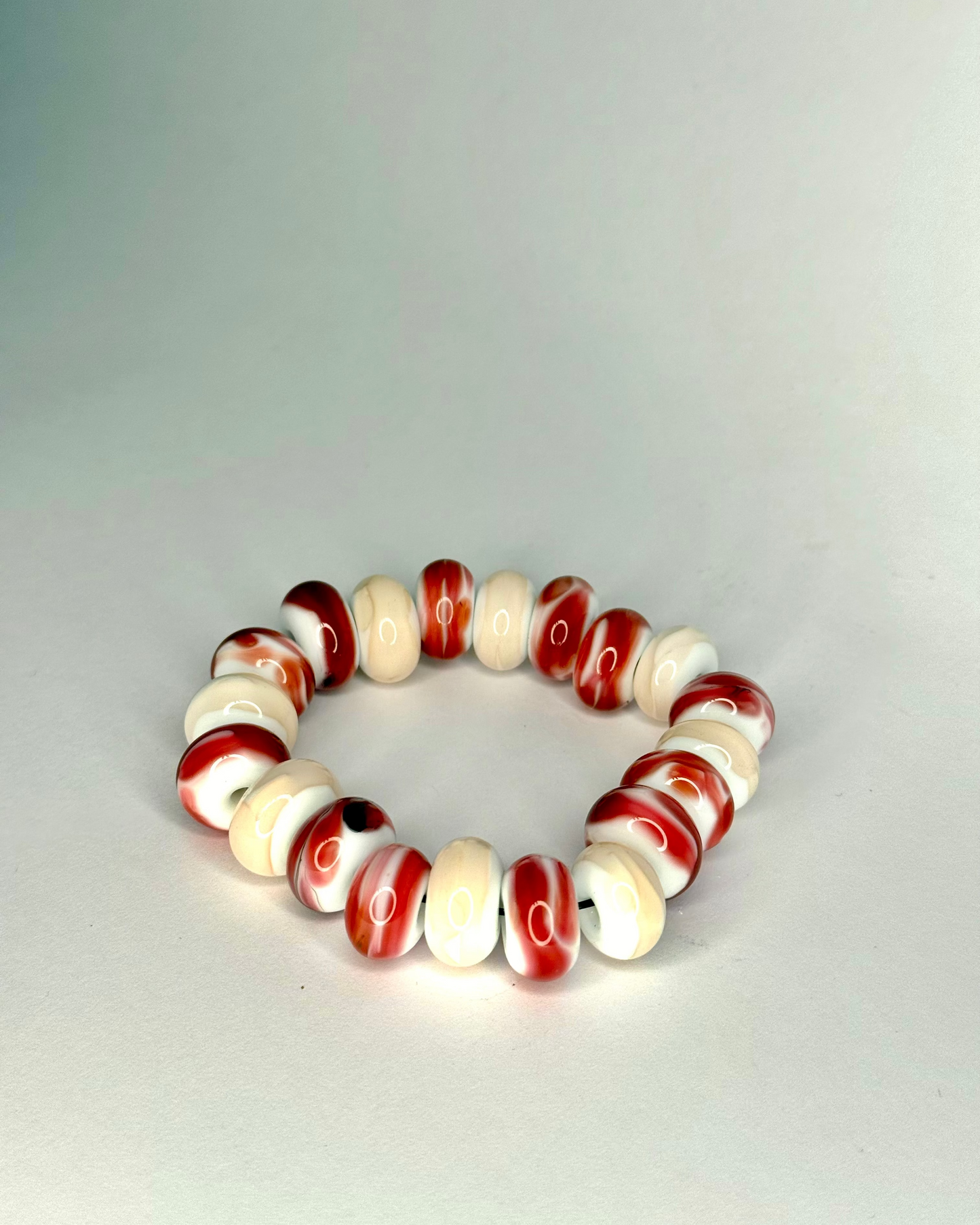 Glasperle armbånd - Sakura