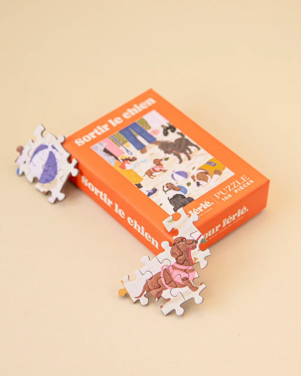 100 brikker puslespil - flere cute motiver