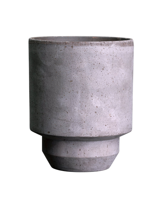 Hoff potte i grå terracotta