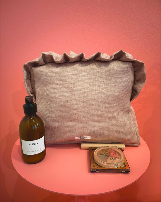 Big - Lyserød beauty bag
