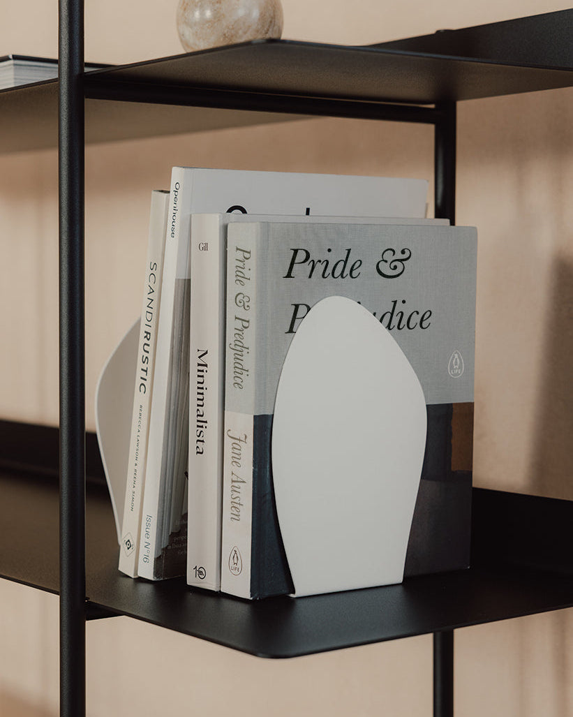 Bogstøtte (sæt med 2)