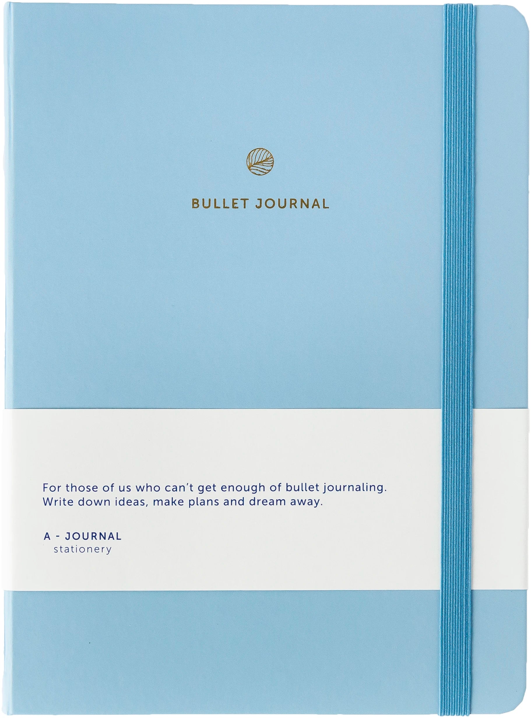 Bullet journal - blå