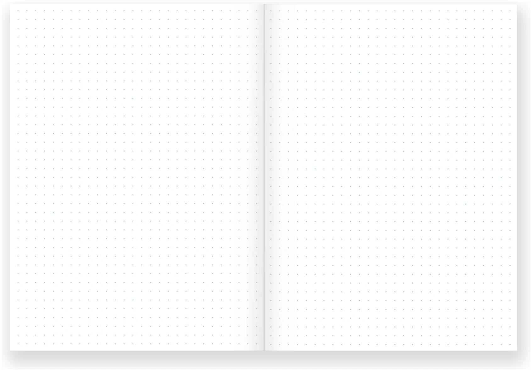 Bullet journal - blå