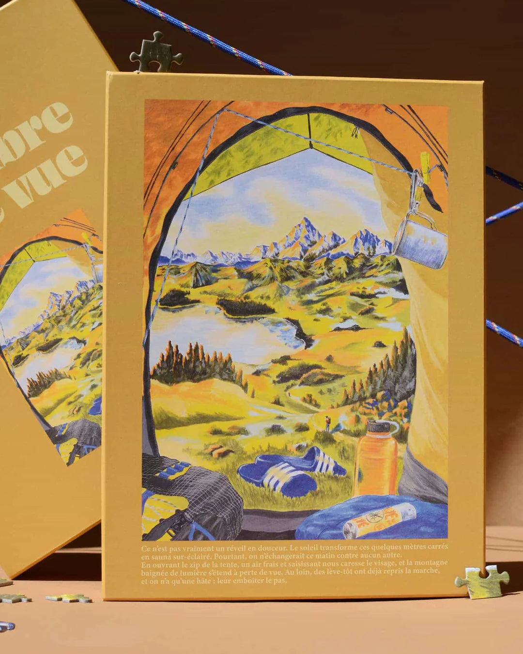 1000 brikker puslespil - mange smukke motiver