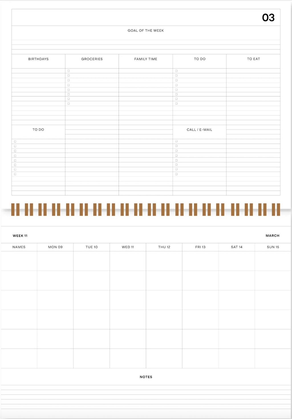 Family planner