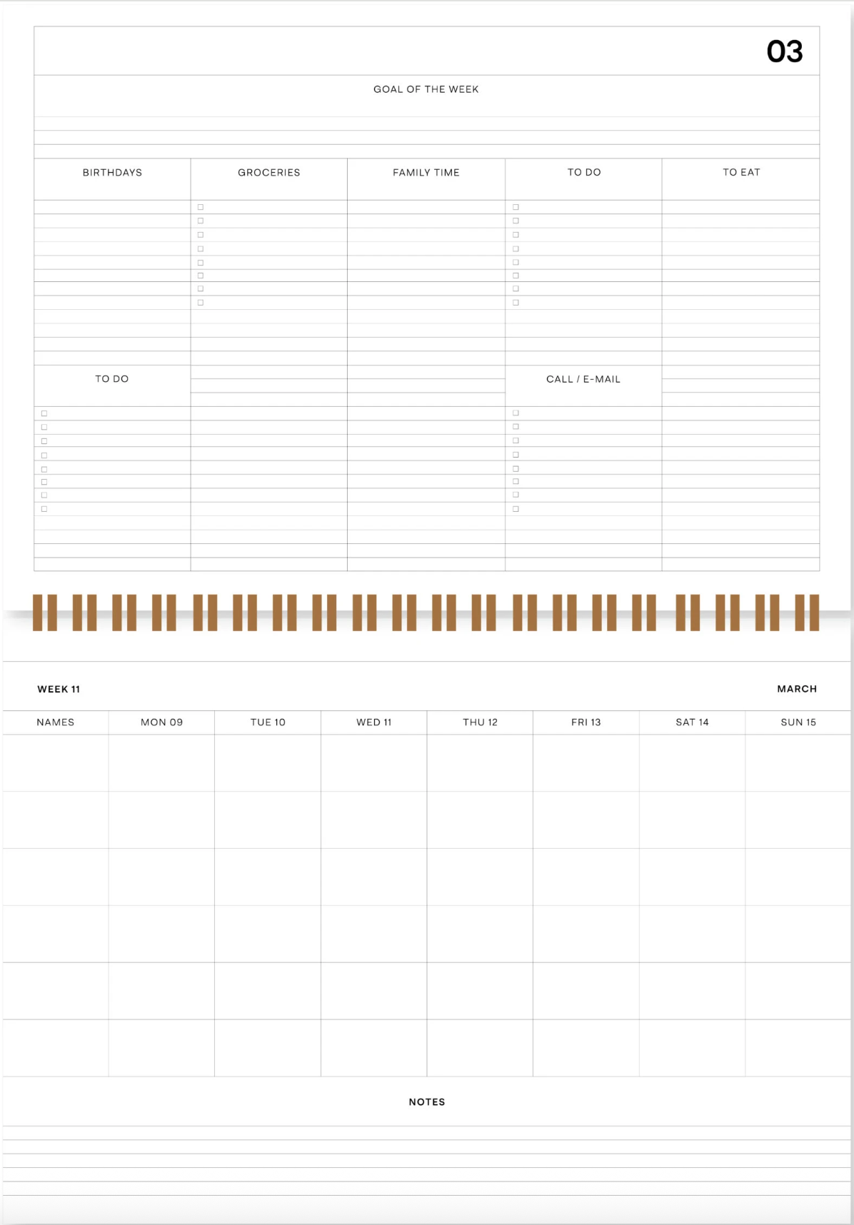 Family planner
