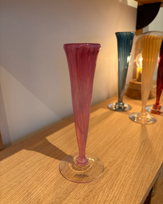 Mundblæst vase - Forest