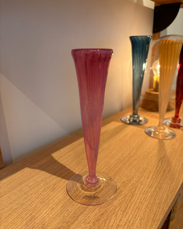 Mundblæst vase - Forest