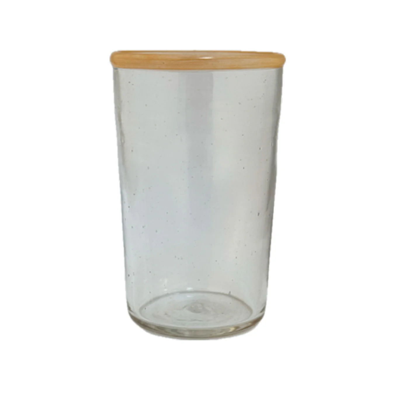 ReUse drikkeglass, farvet kant