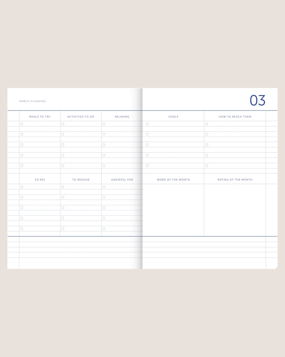 Kalender for 2027 med harlekin mønster