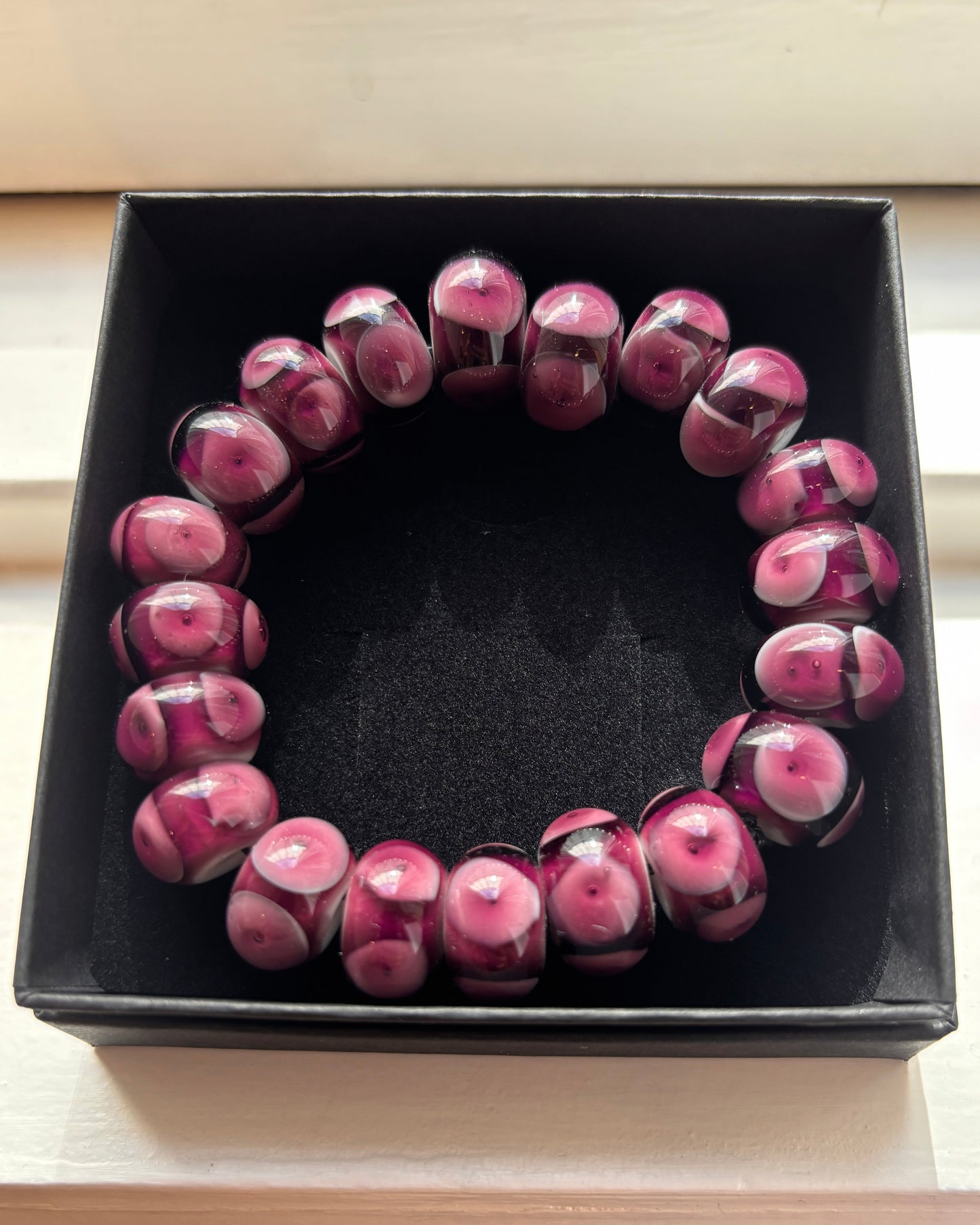 Glasperlenarmband