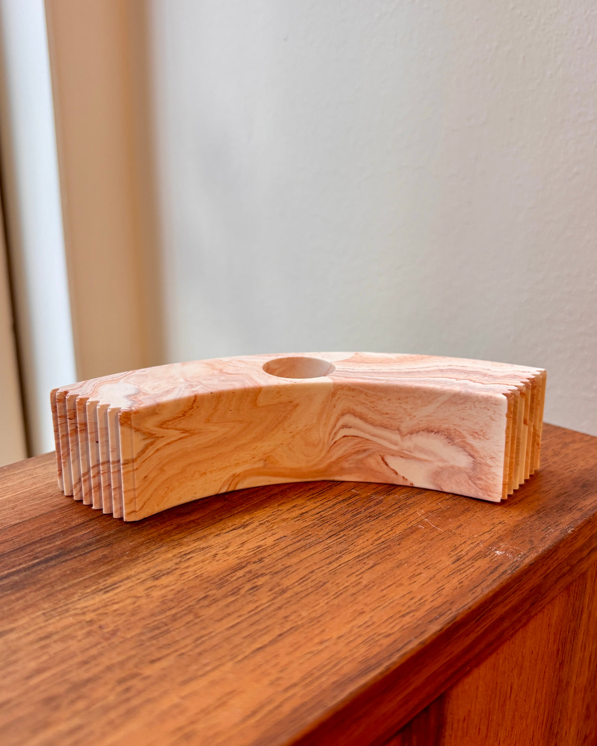 Mix & match stage - terracotta marmor