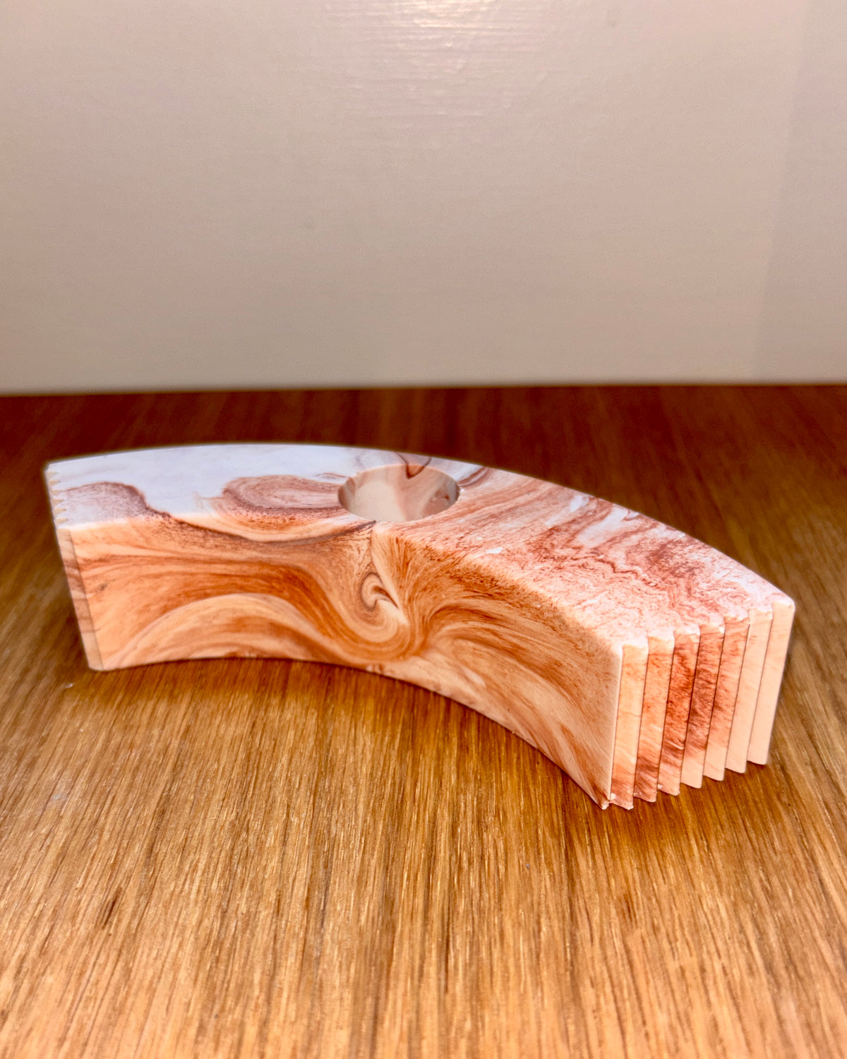 Mix & match stage - terracotta marmor