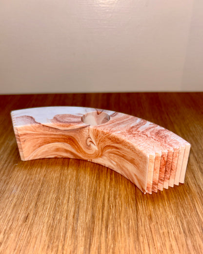 Mix & match stage - terracotta marmor