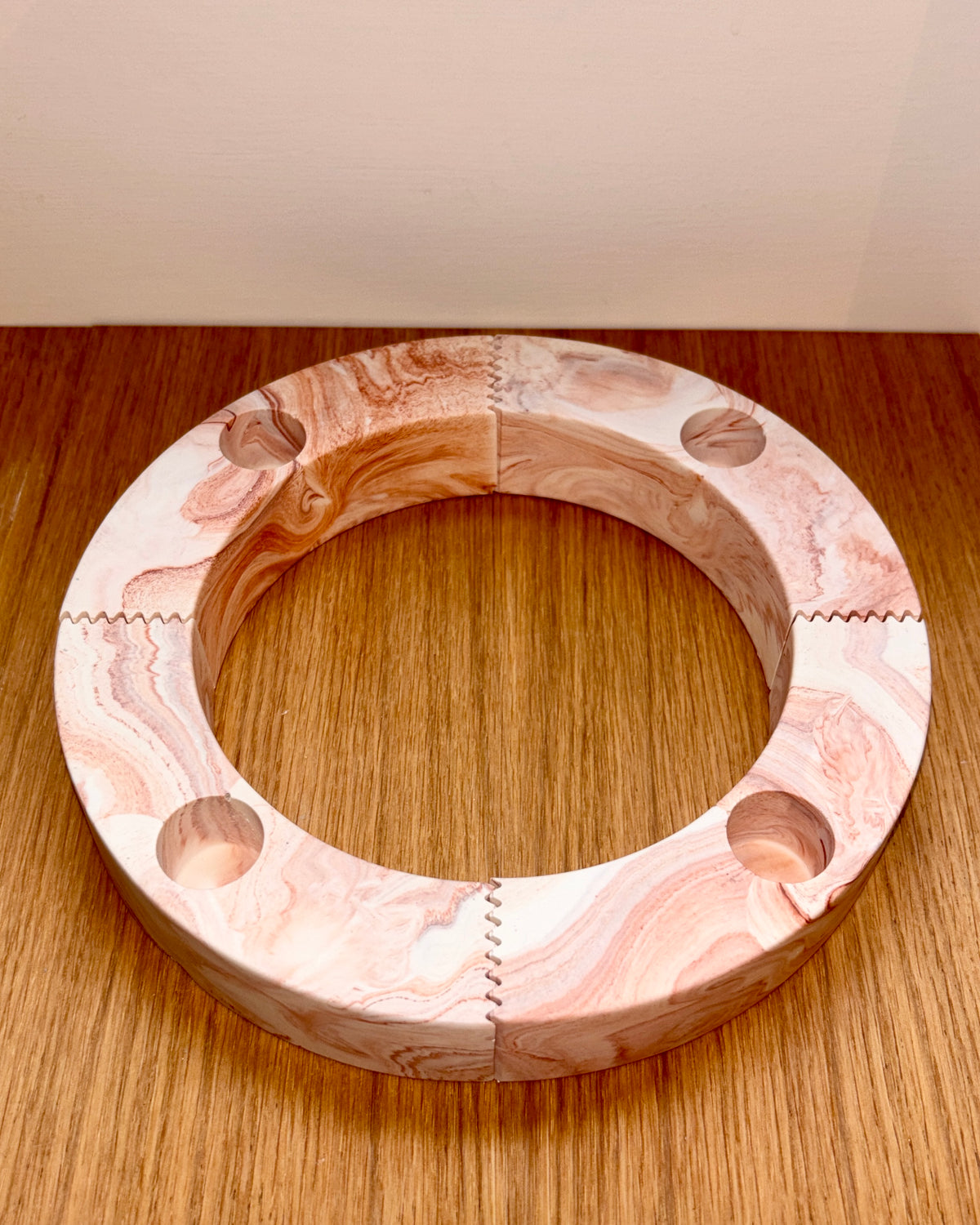 Mix & match stage - terracotta marmor