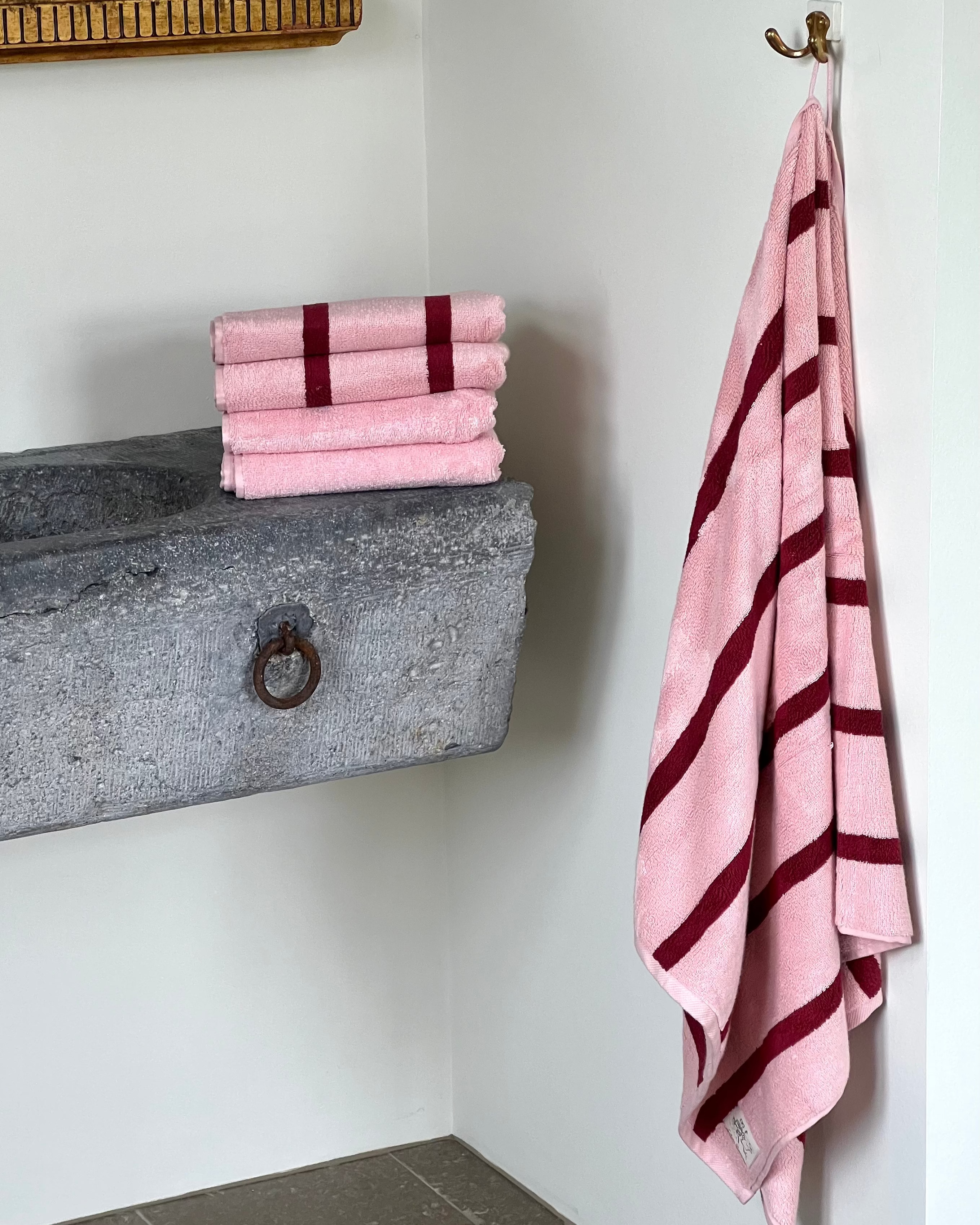 Håndklæde - stribet