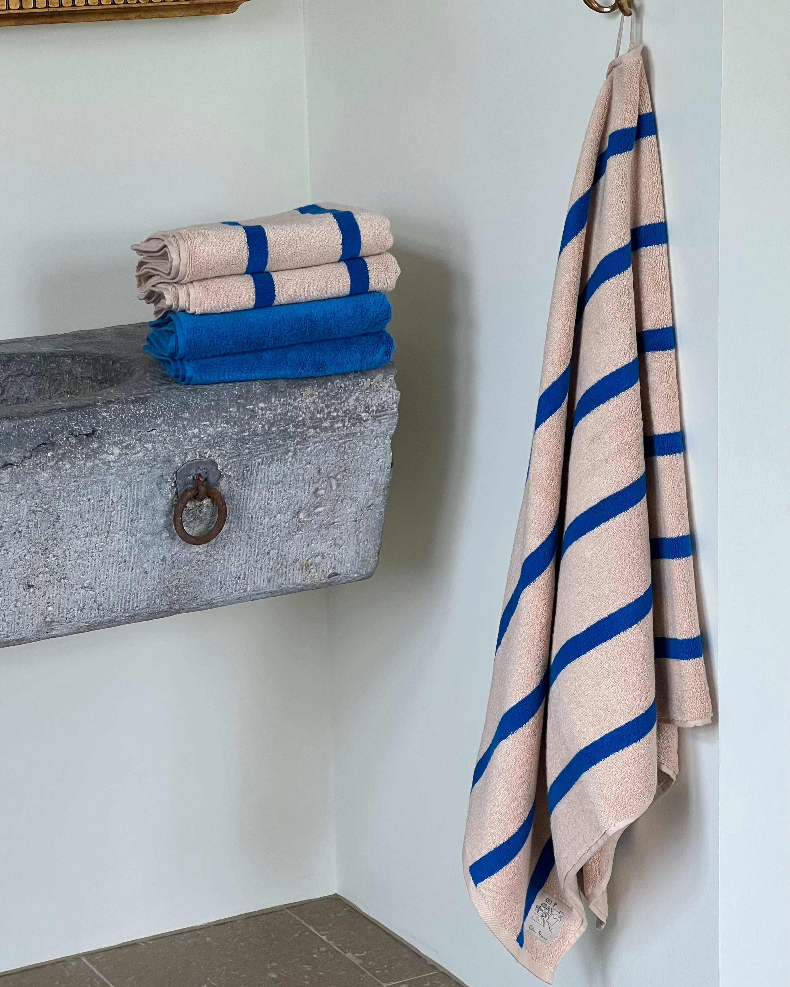 Håndklæde - stribet