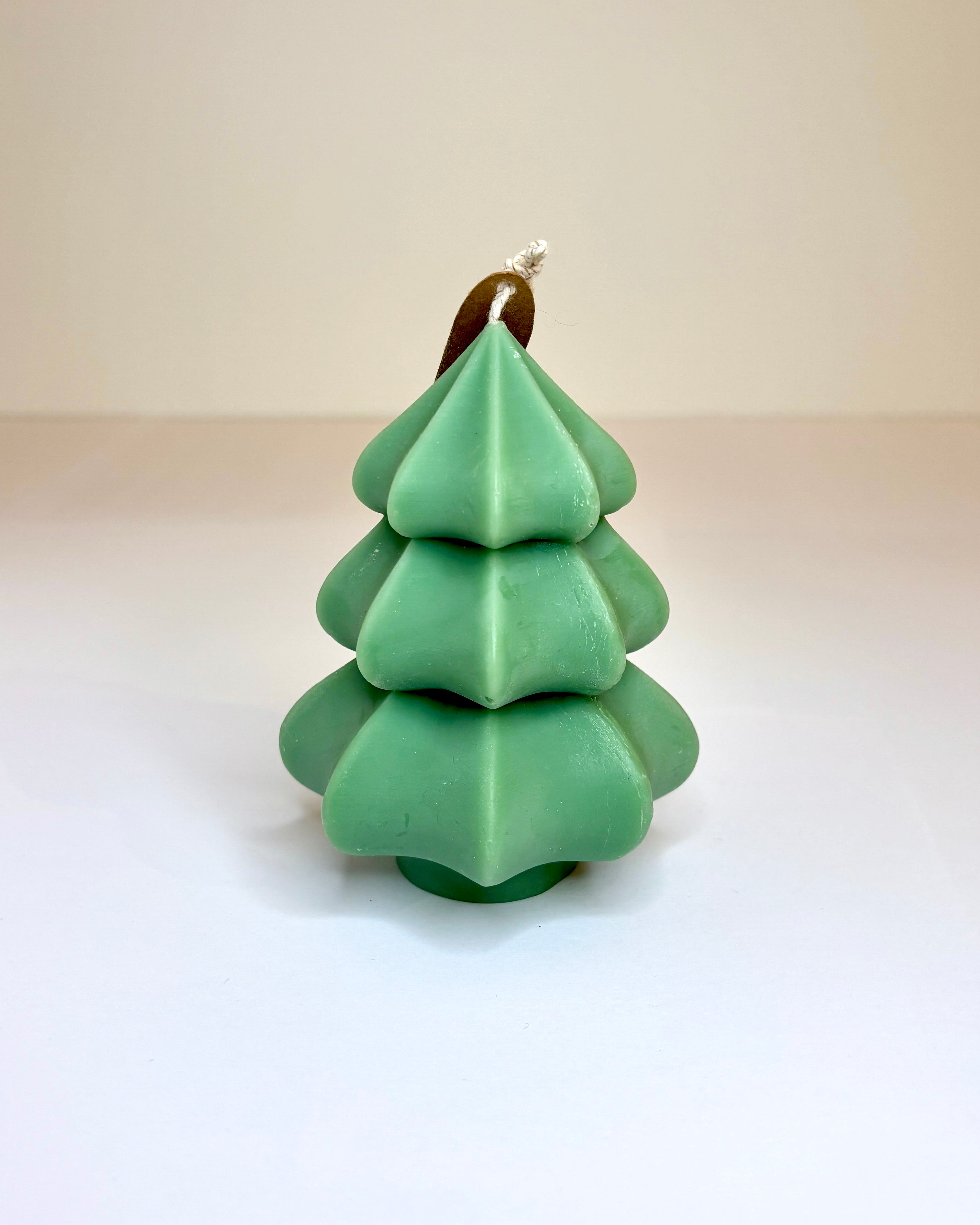 Juletræ lys i bi- og sojavoks