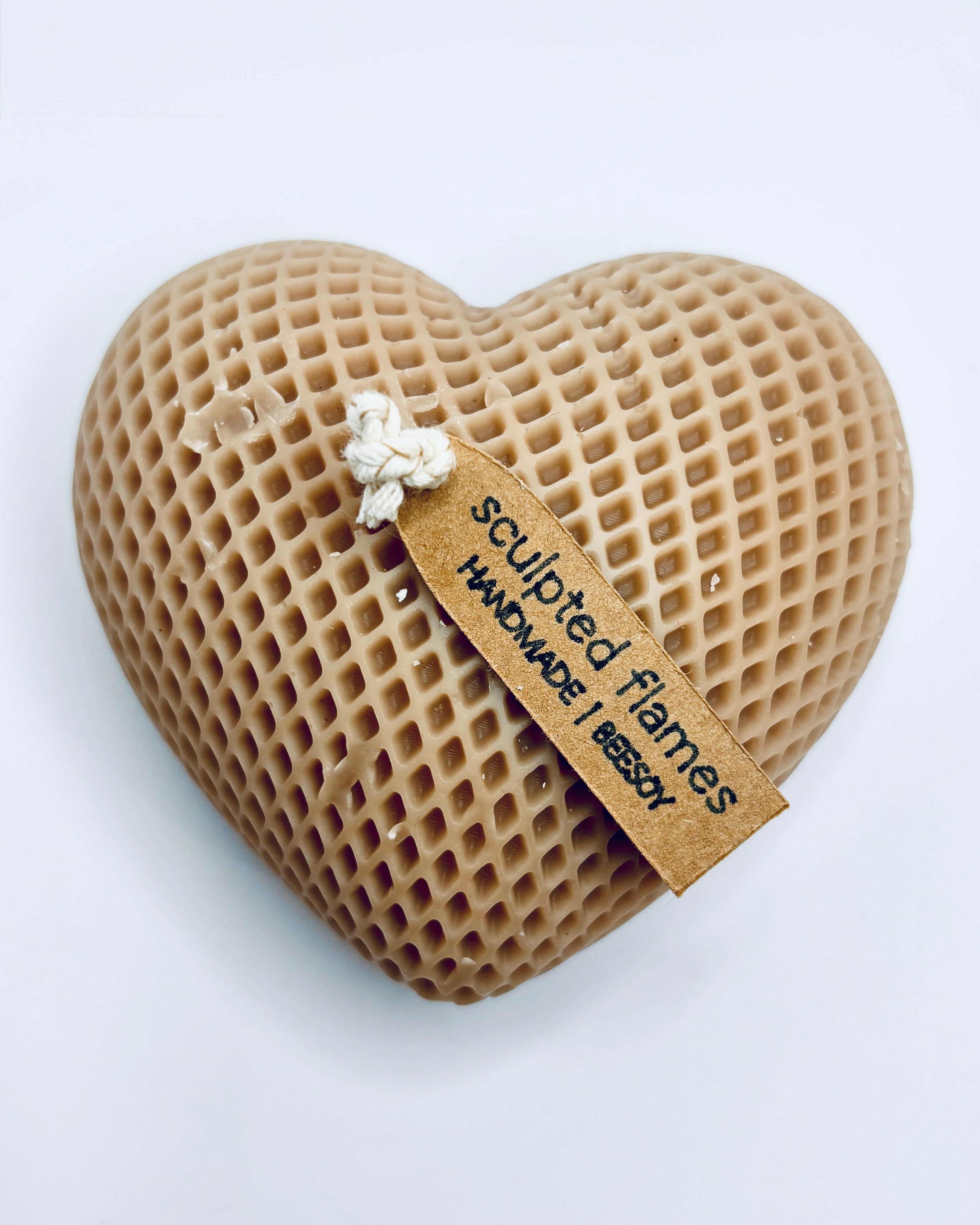 Hjerte lys i bi- og sojavoks