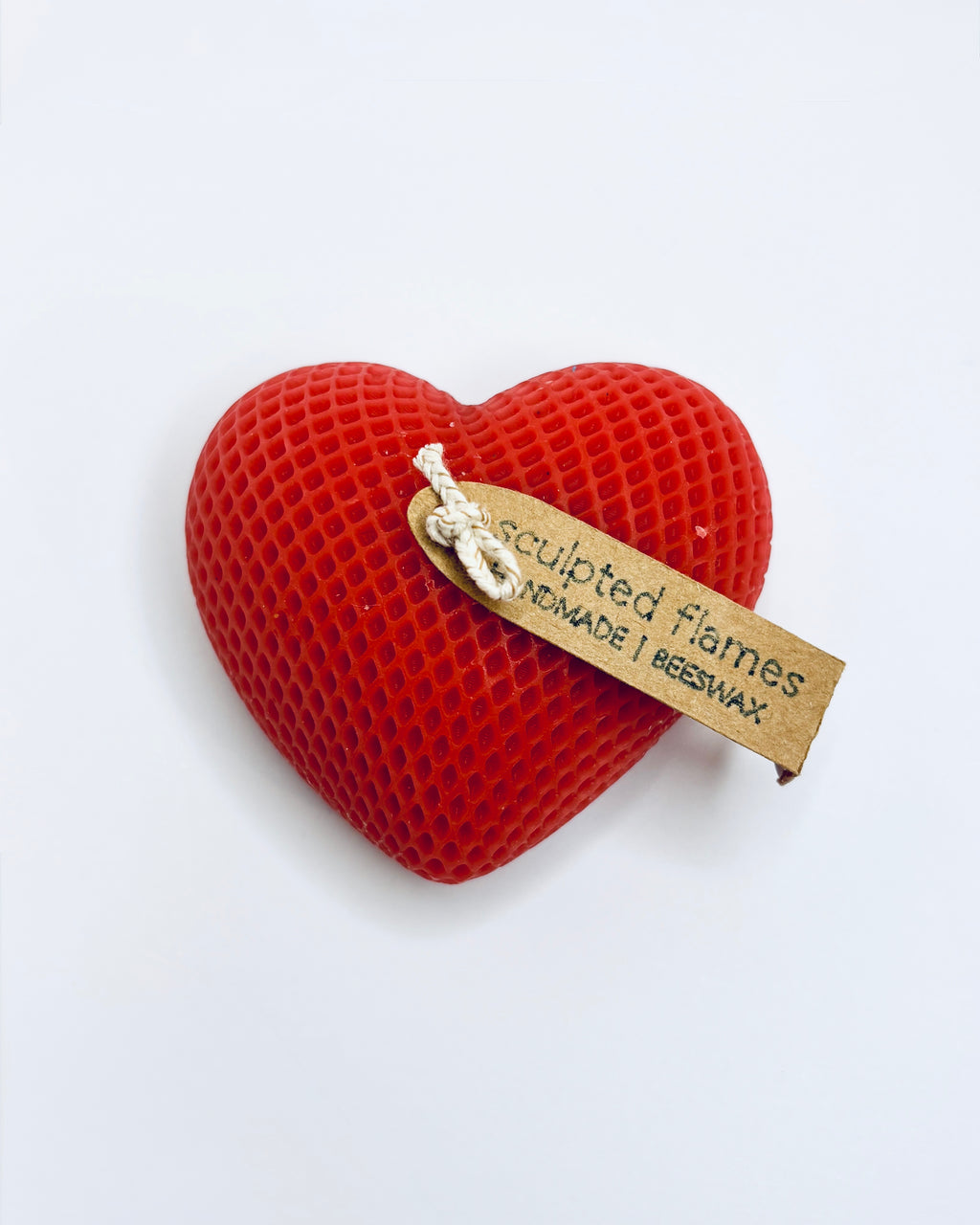 Hjerte lys i bi- og sojavoks