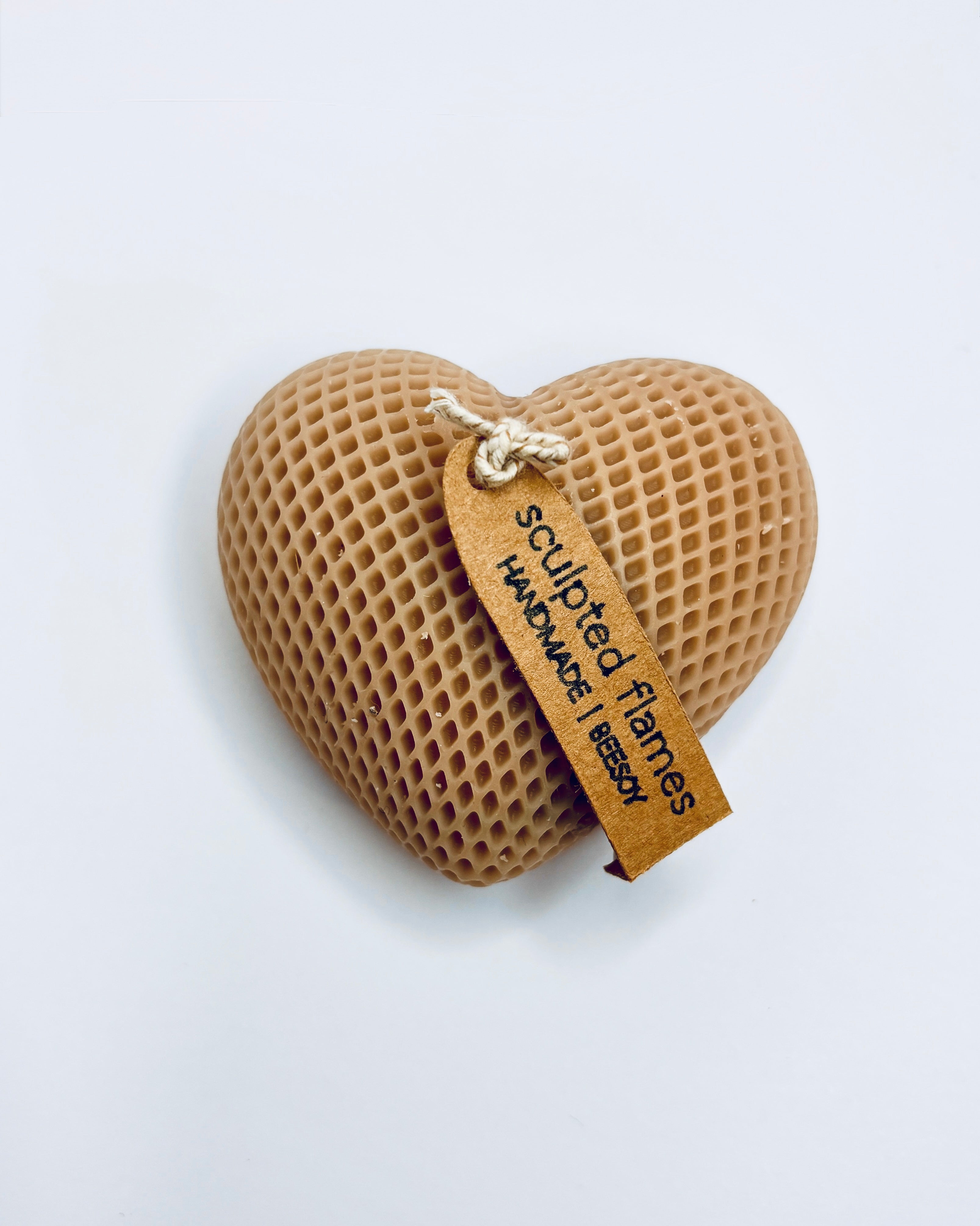 Hjerte lys i bi- og sojavoks