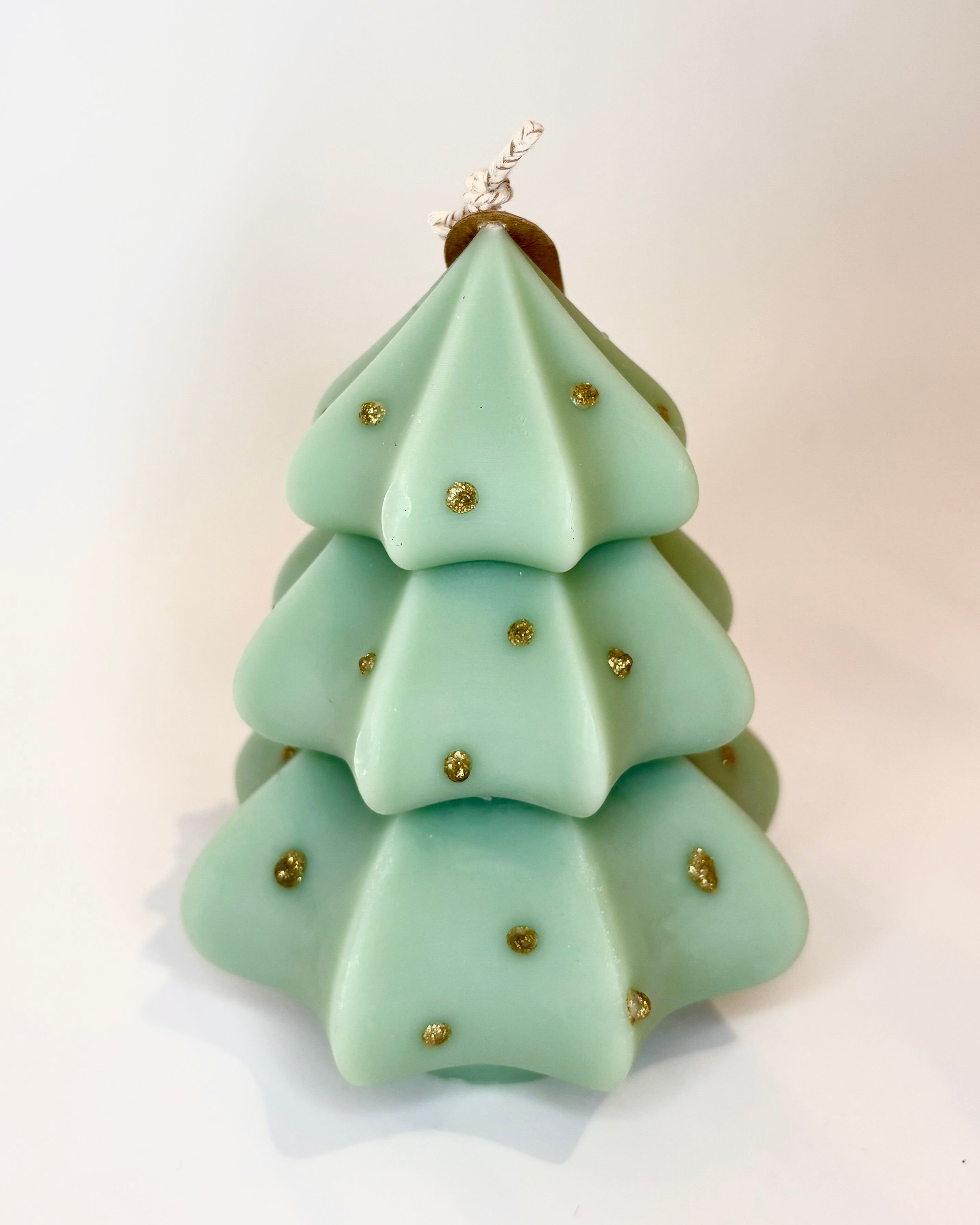 Juletræ lys i bi- og sojavoks