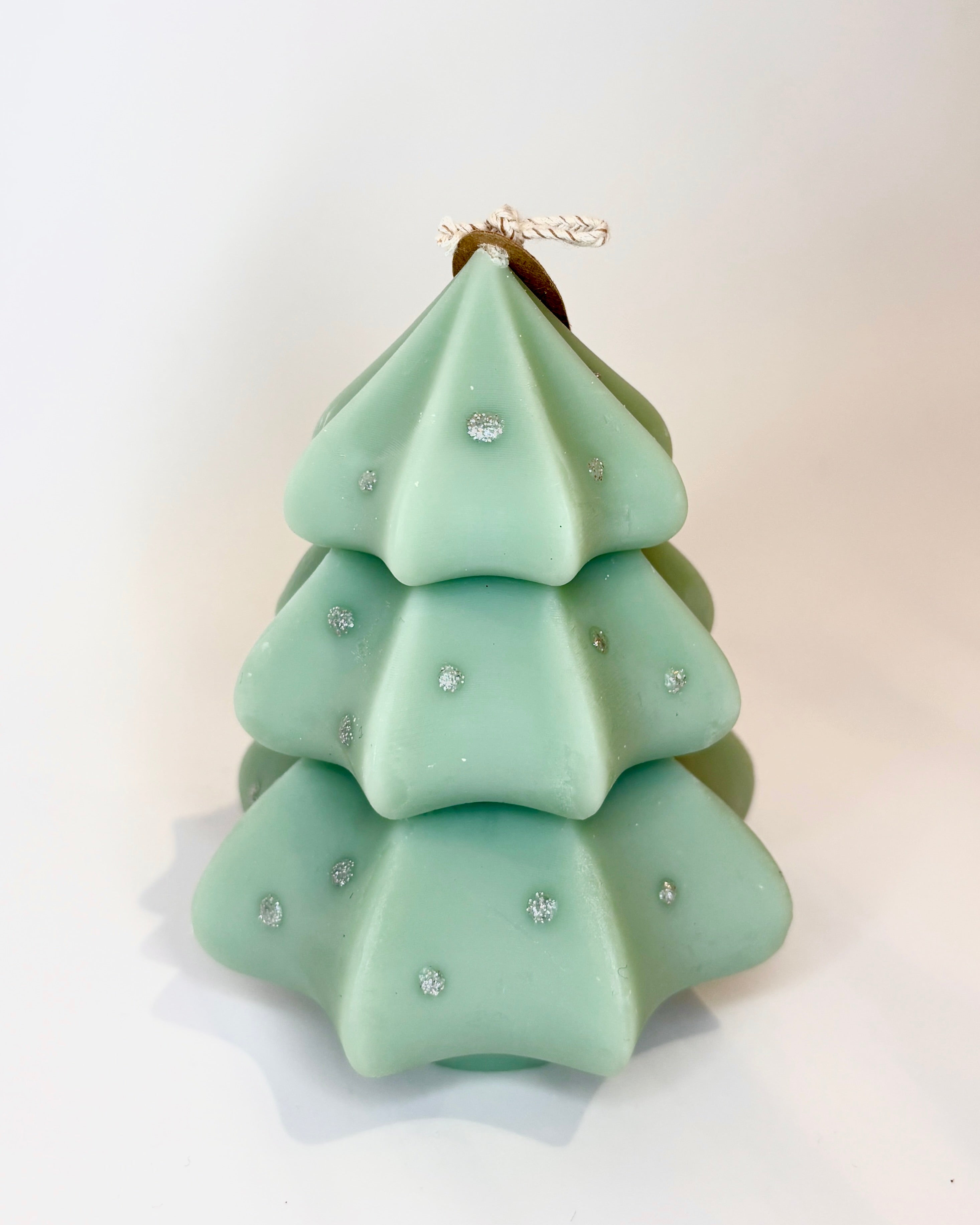 Juletræ lys i bi- og sojavoks