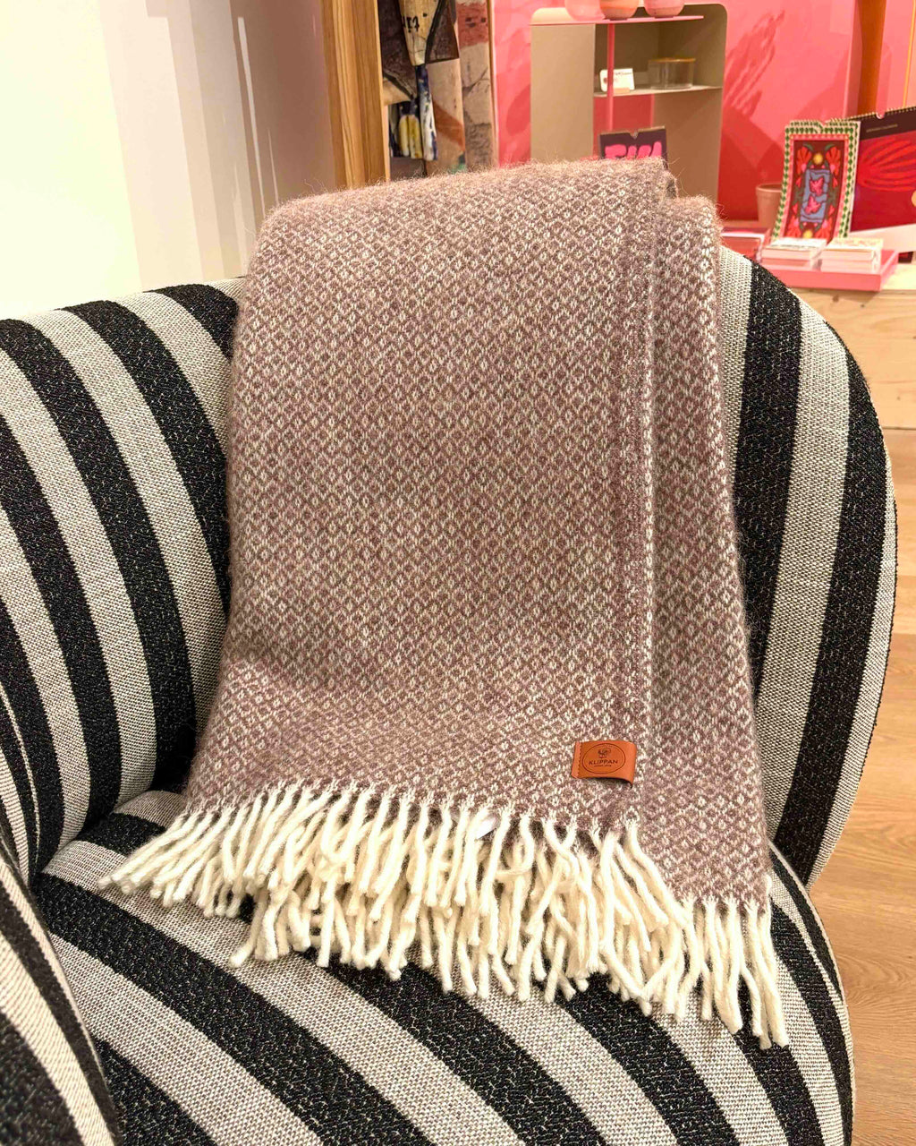 Lima tæppe 40% alpakauld og 60% lammeuld