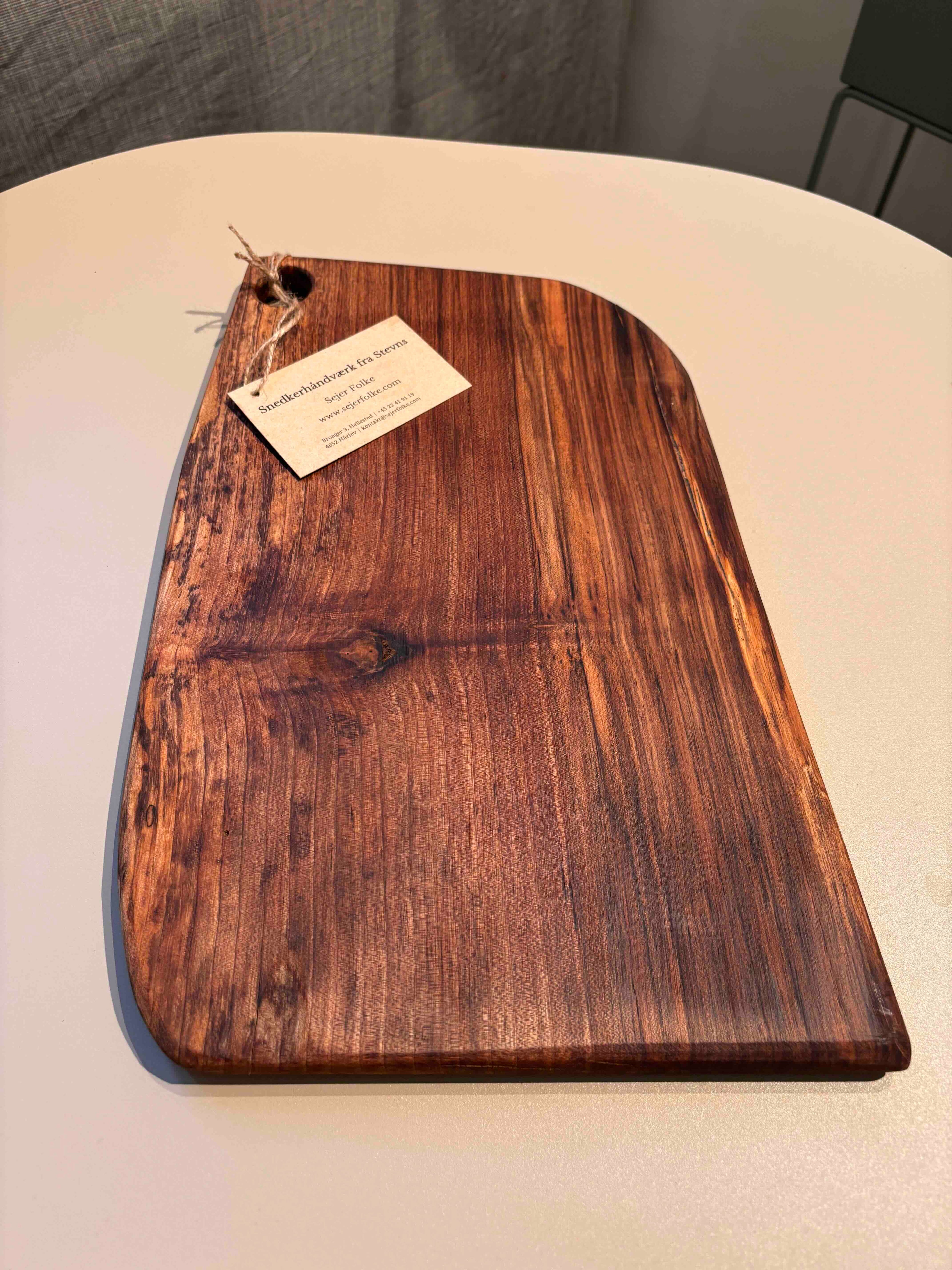 Skærebræt i valnød