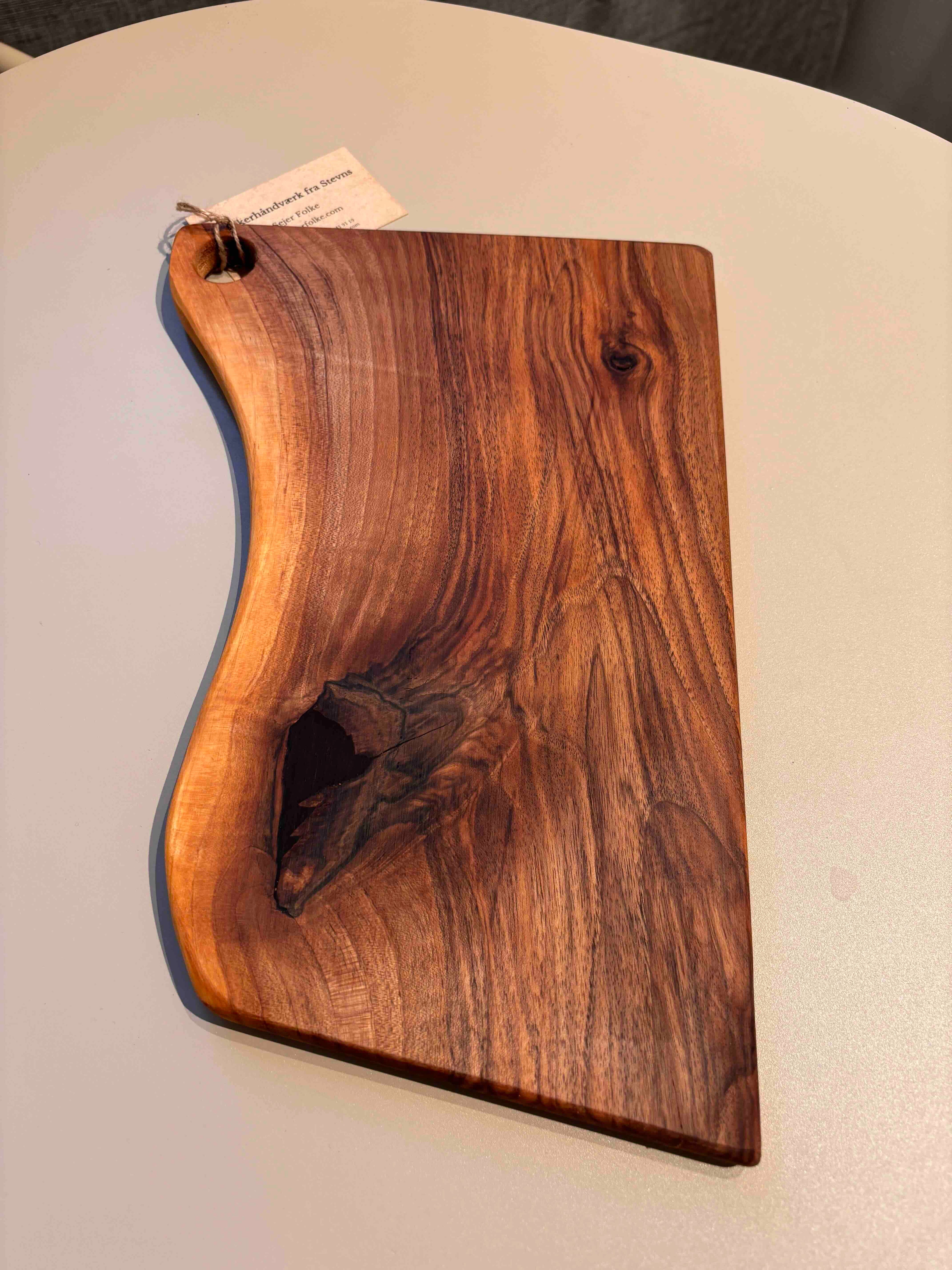 Skærebræt i valnød