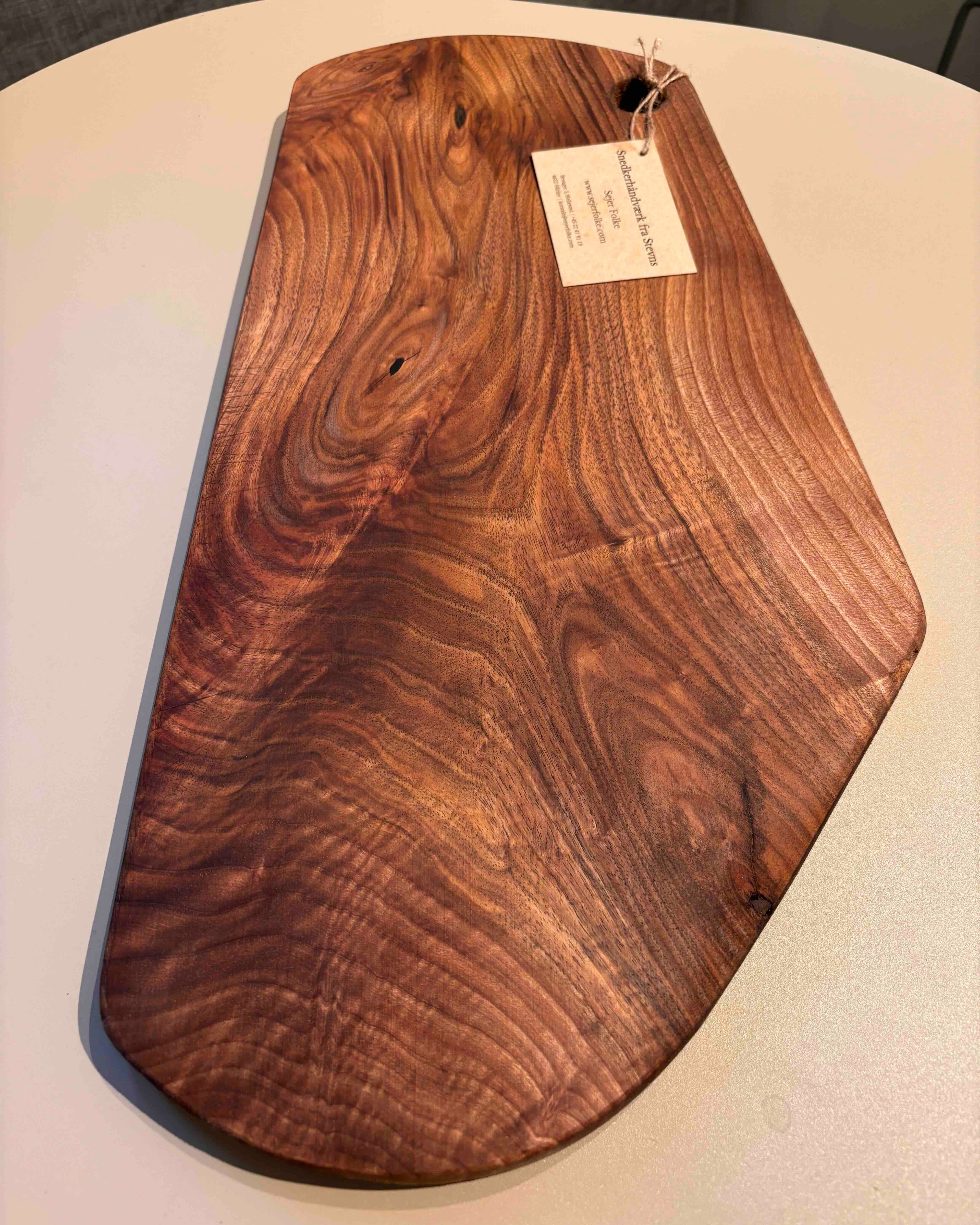 Skærebræt i valnød