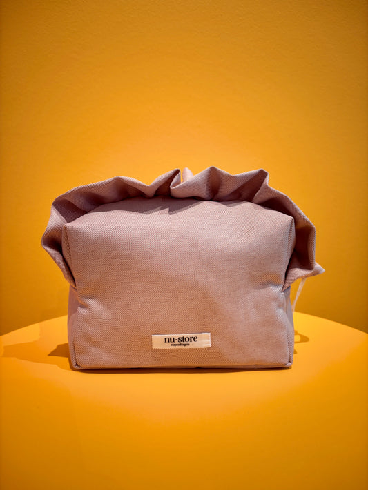 Lyserød beauty bag