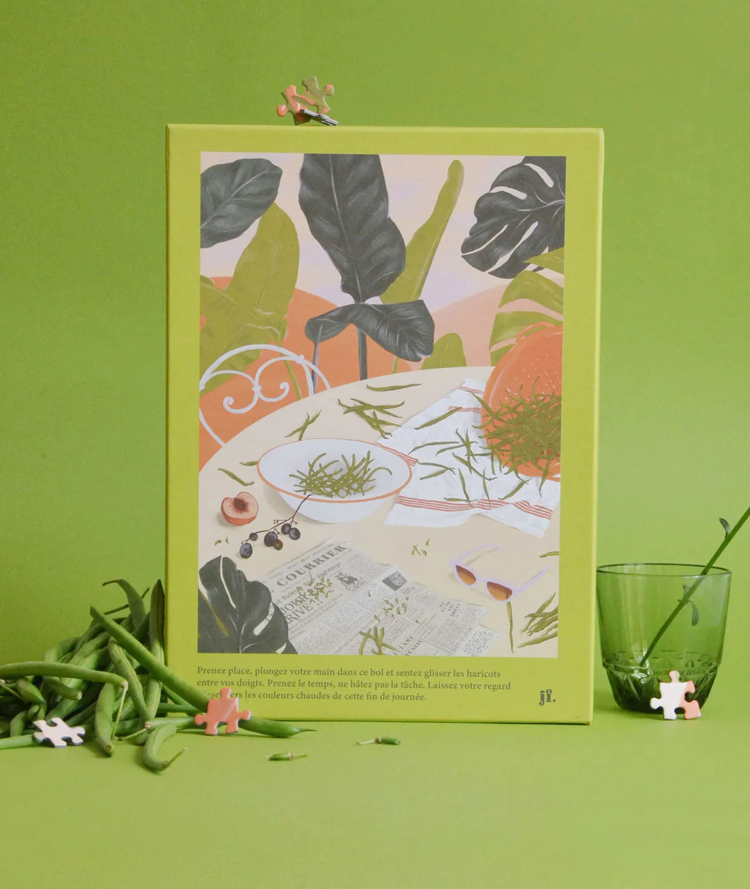 1000 brikker puslespil - mange smukke motiver