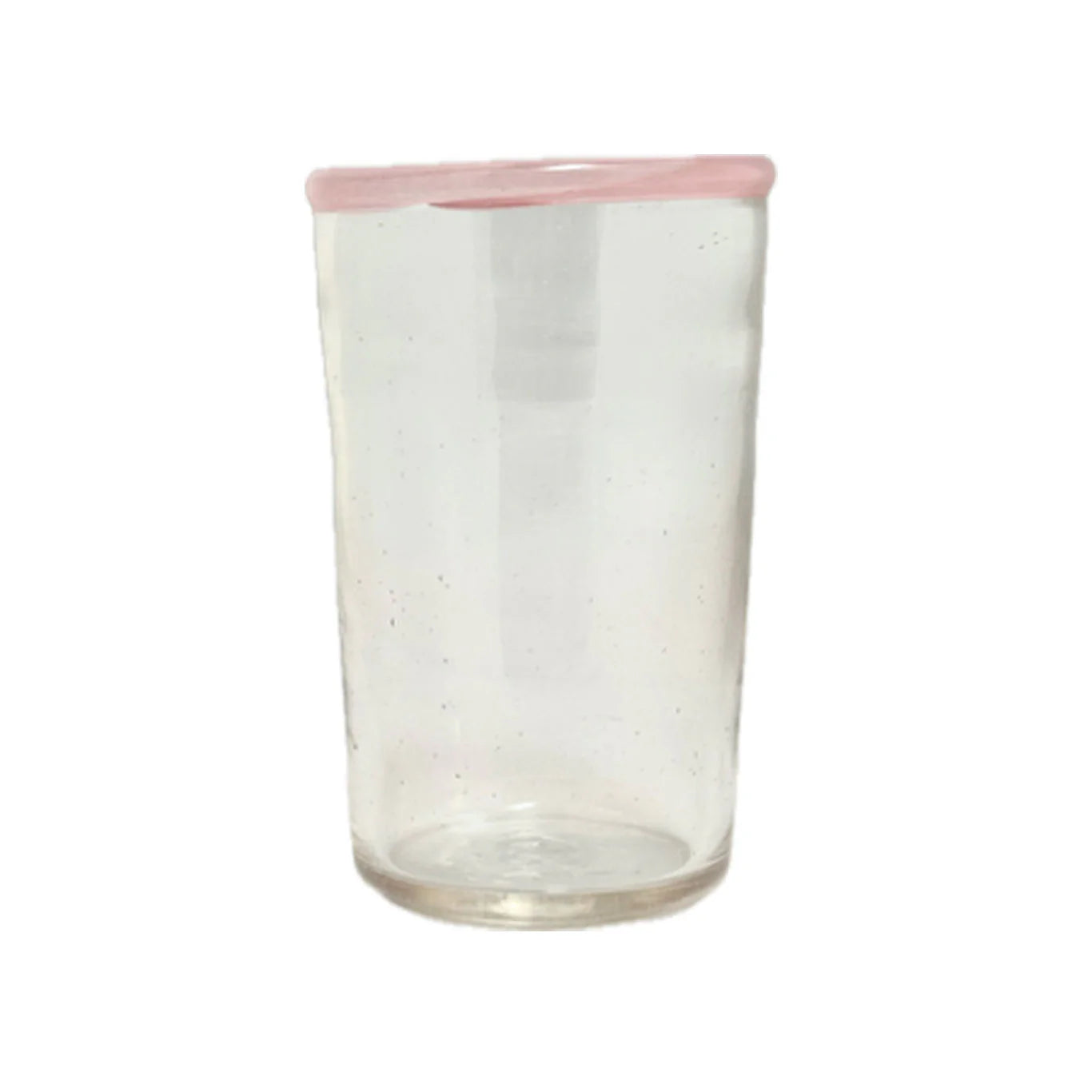 ReUse drikkeglass, farvet kant