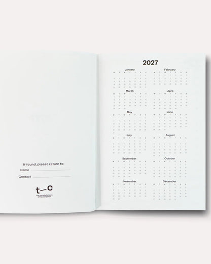 Dagskalender for 2027 - A5 - Mixer