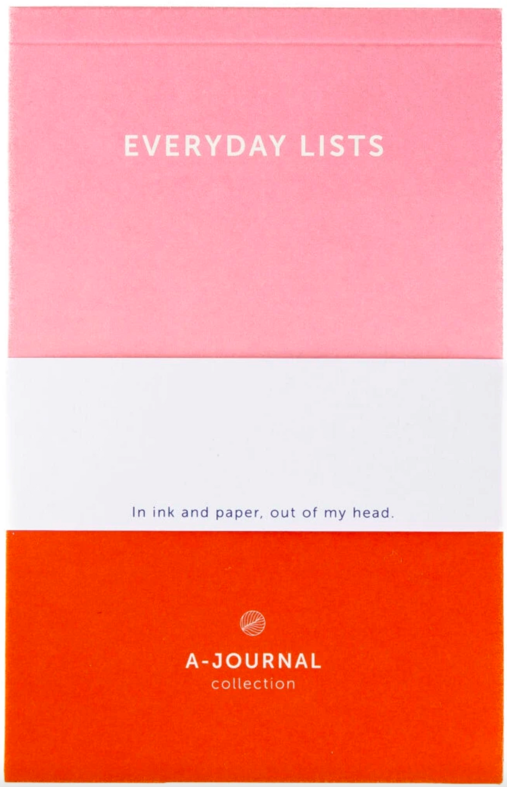 Notepad i pink/rød