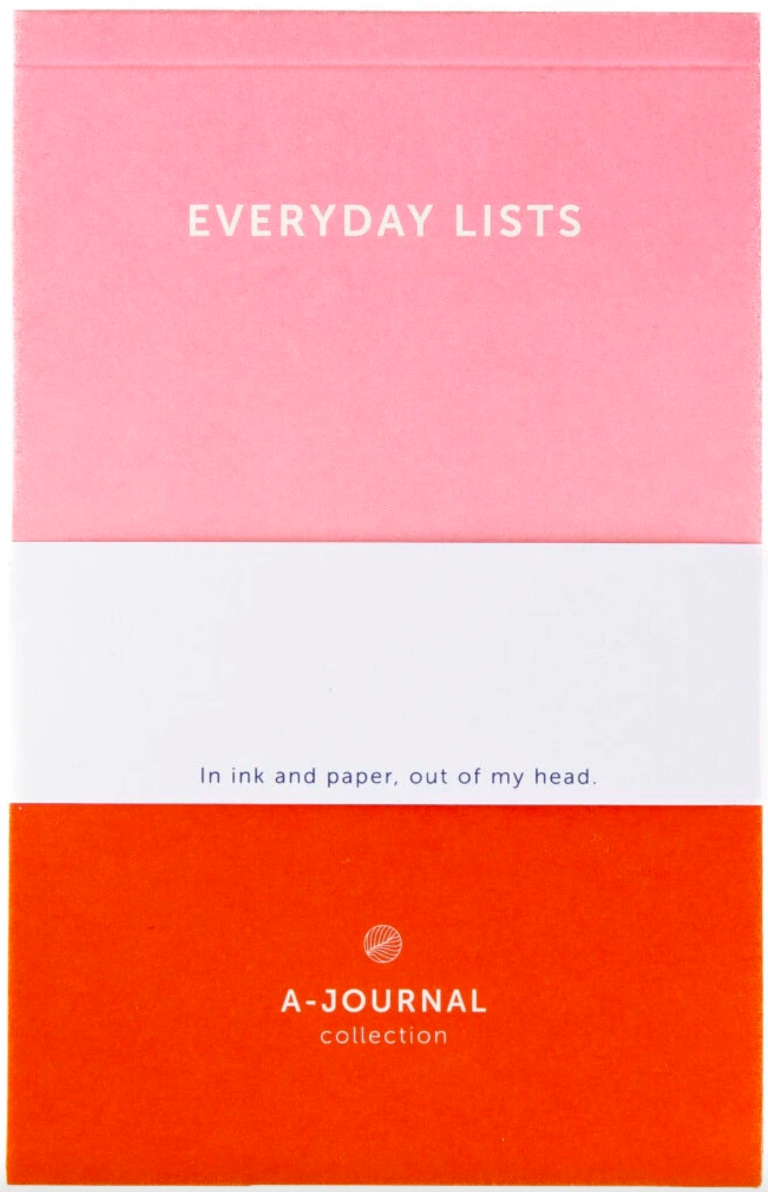 Notepad i pink/rød