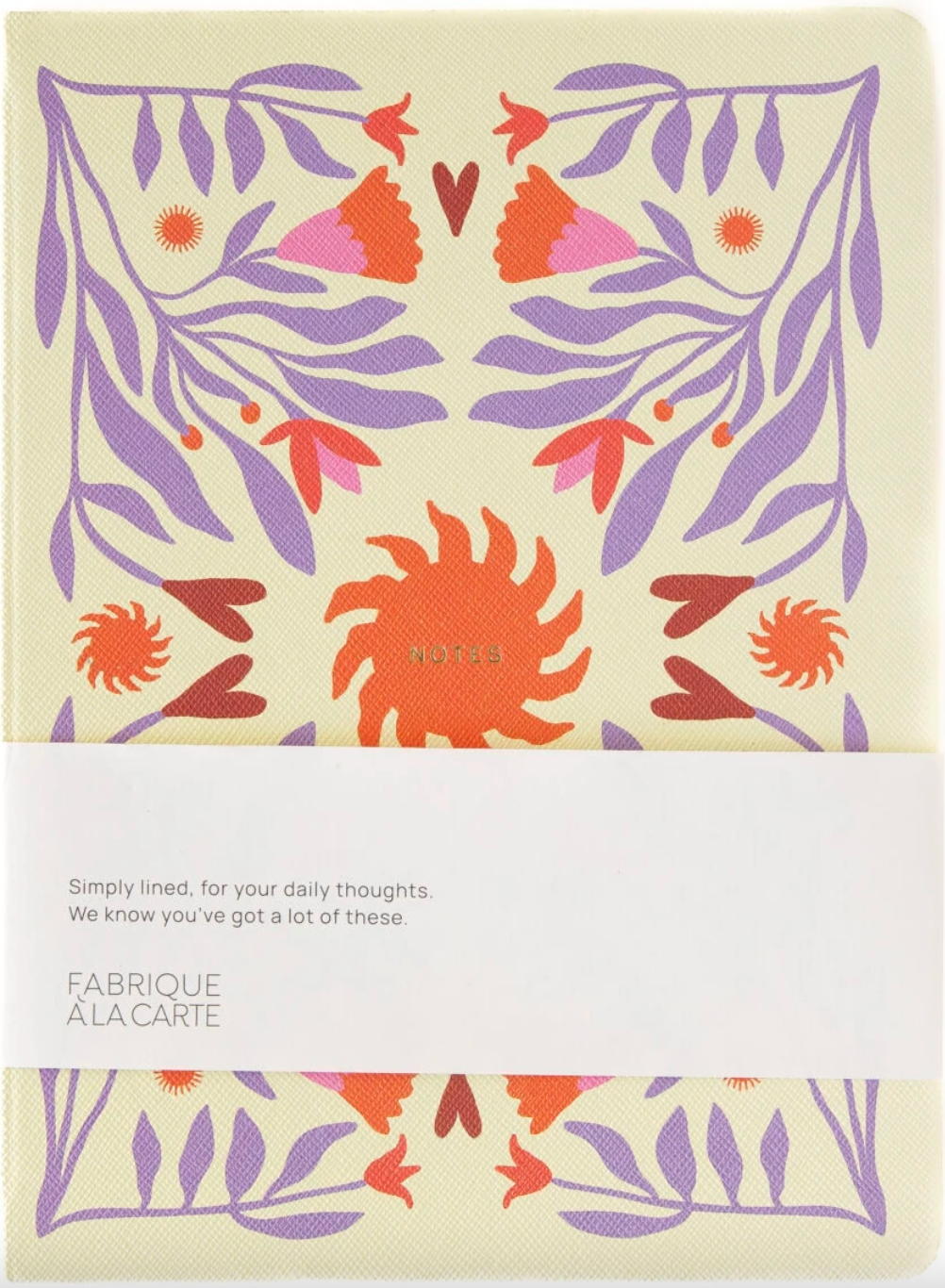 Notesbog - Sun Beige Lavender