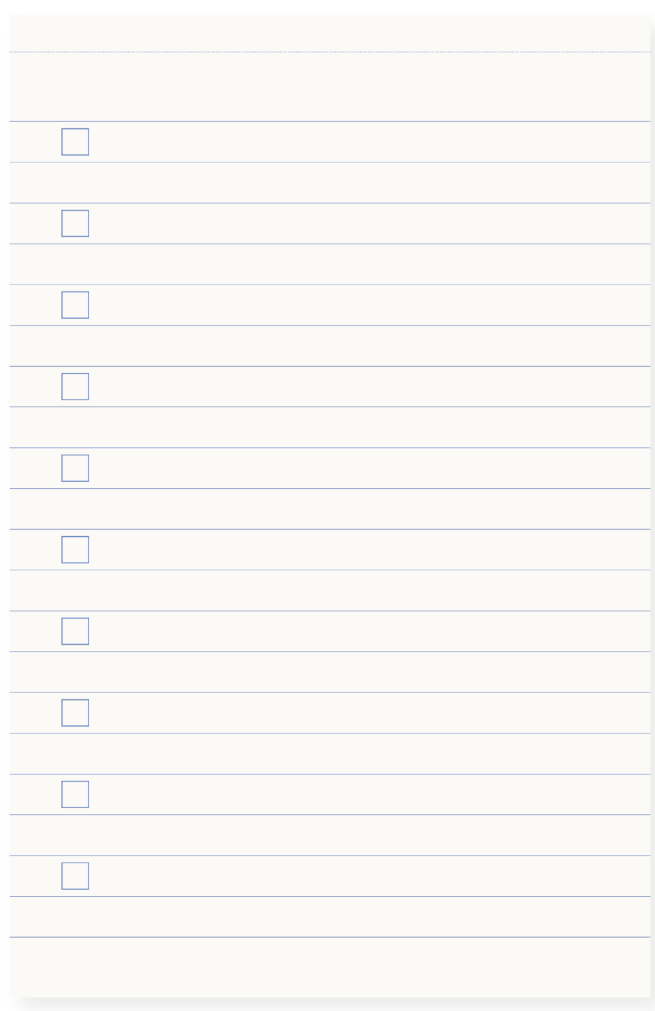 Notepad - gul med lilla blomster