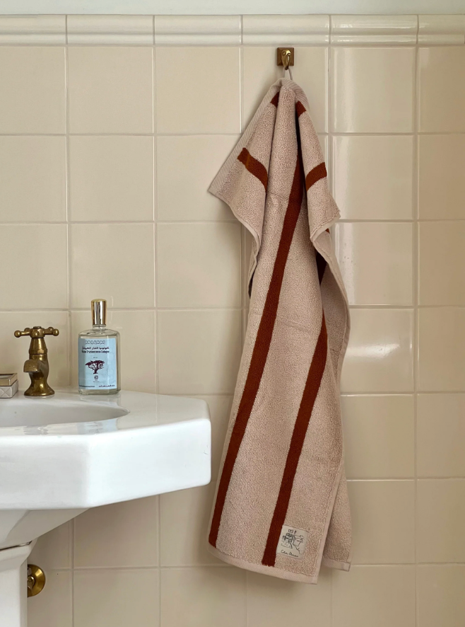 Håndklæde - stribet