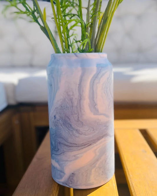 Vase i jesmonite
