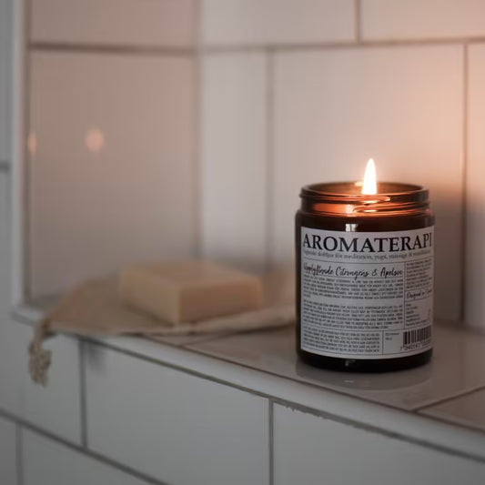 Aromatherapy candle - Uplifting Lemongrass & Orange