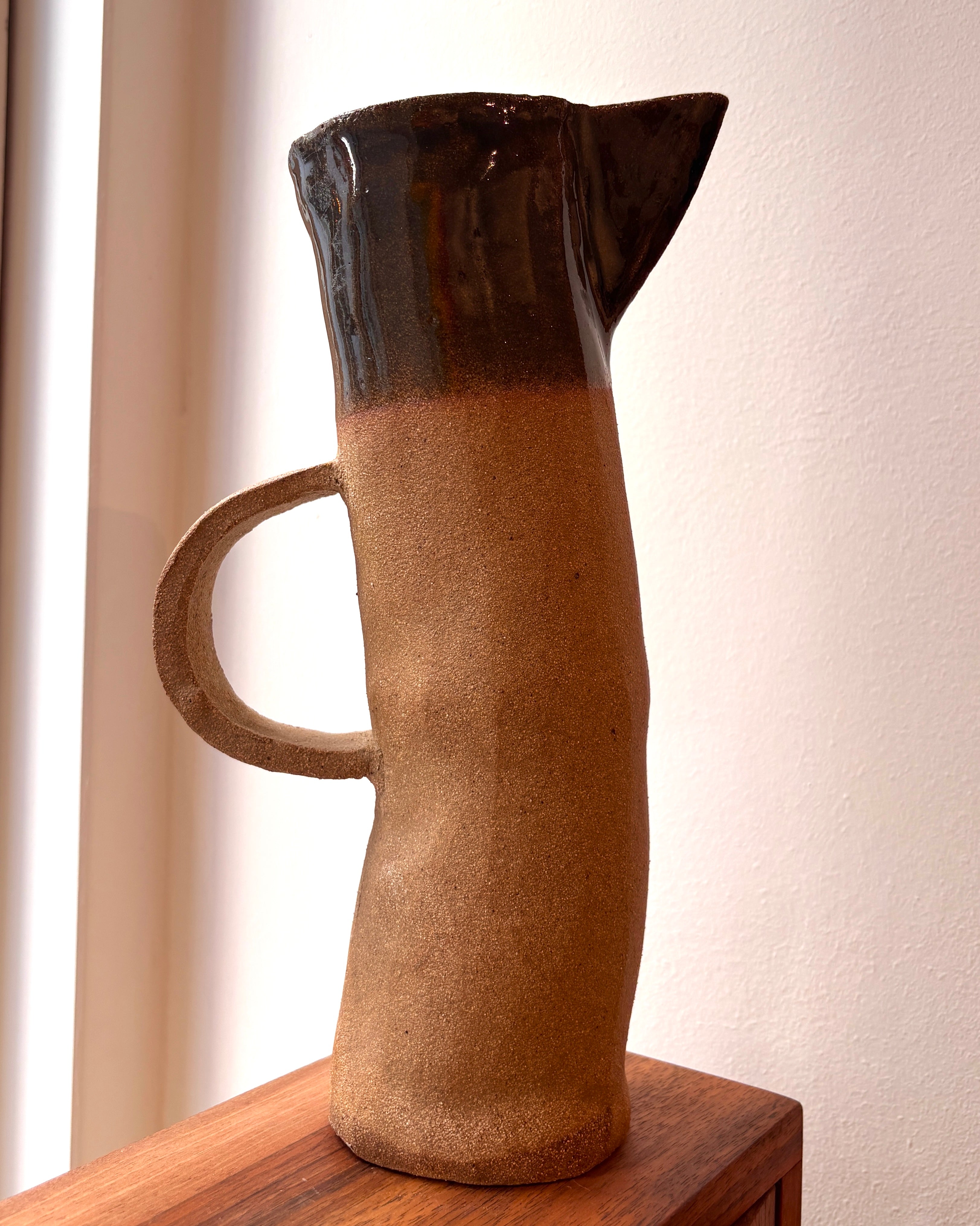Brun kande i brunt ler - 700 ml