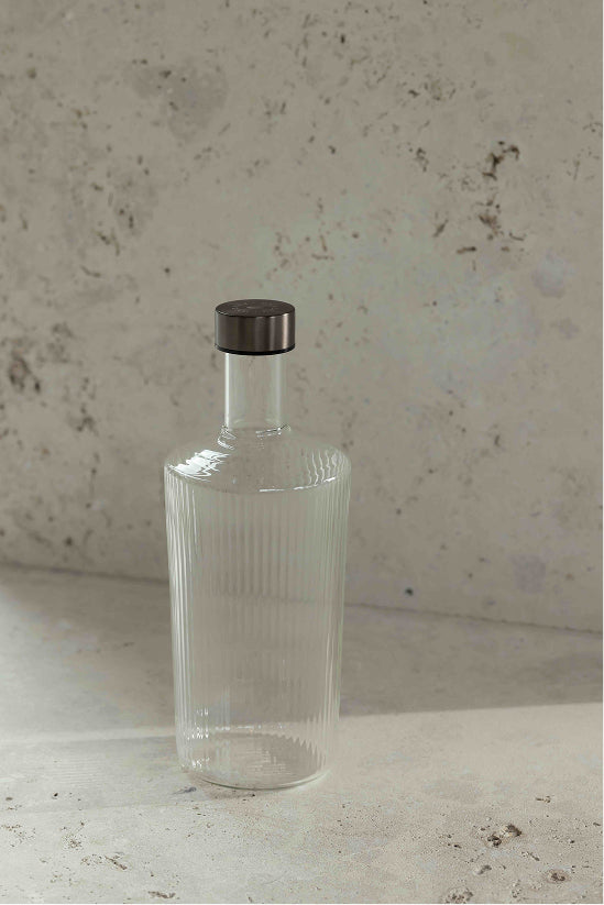 1 glasflaske til vand