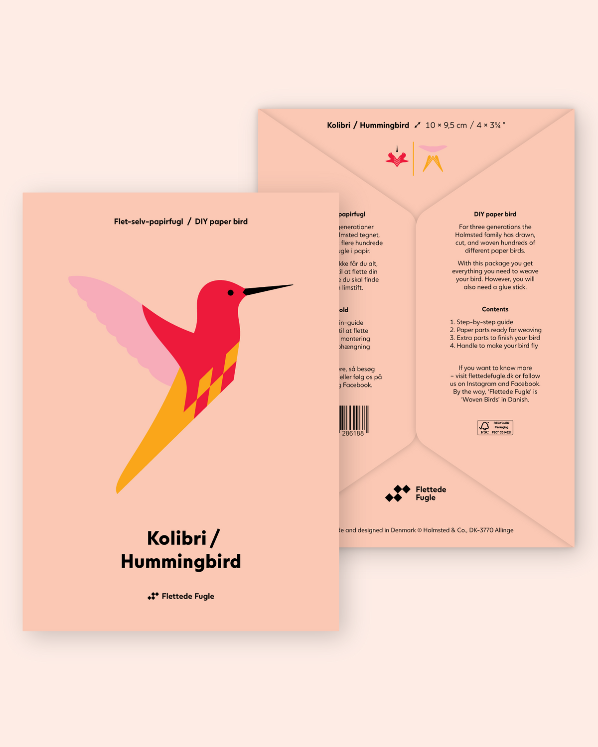 Flet selv fulg - Kolibri