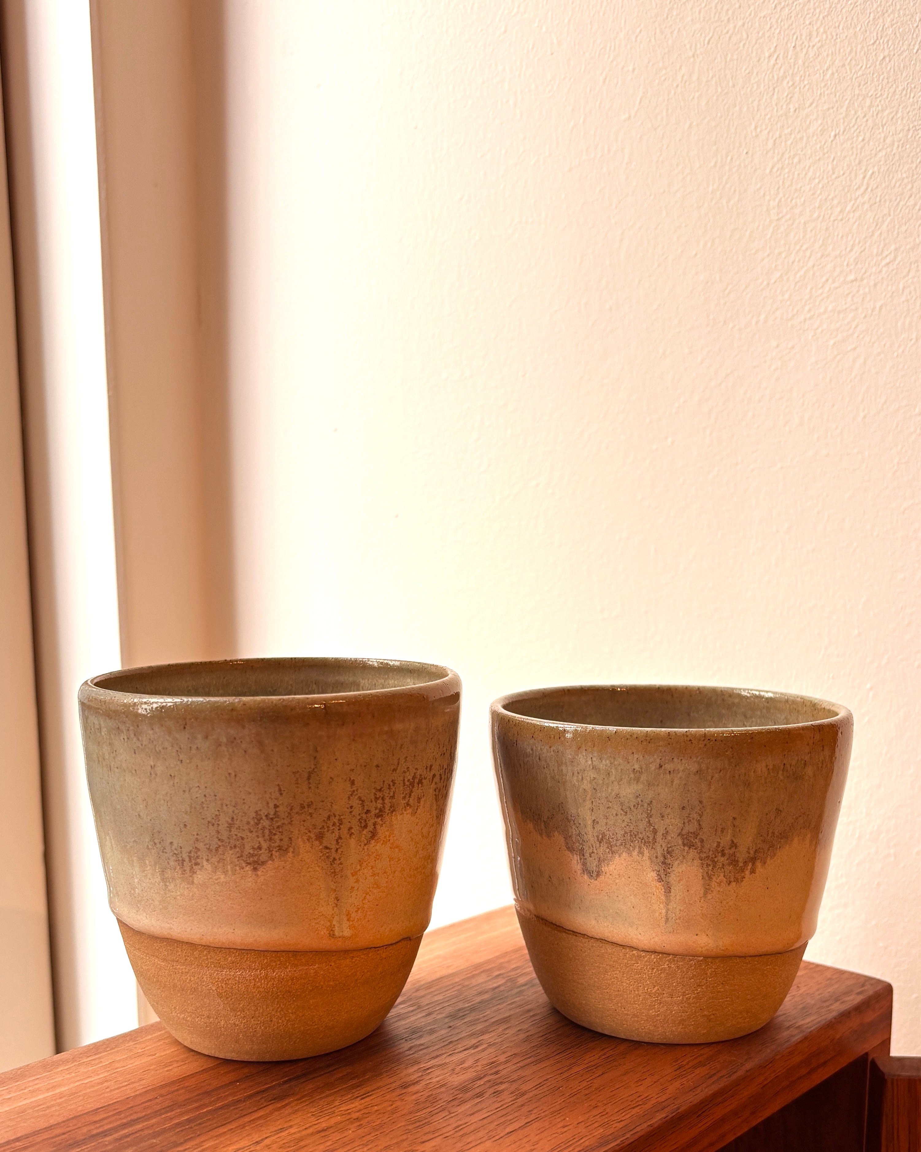 Handgedrechselte Tasse